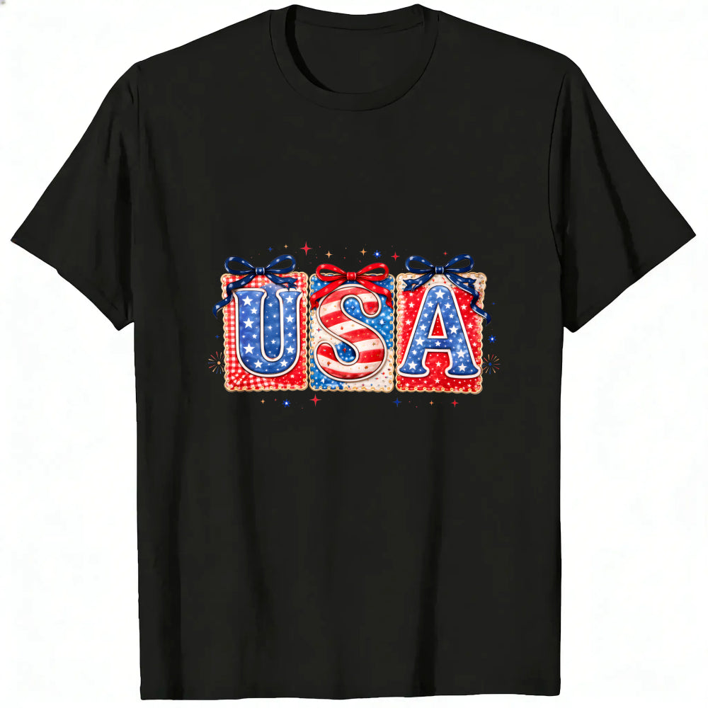 Patriotic Usa Flag Design Classic T-Shirt