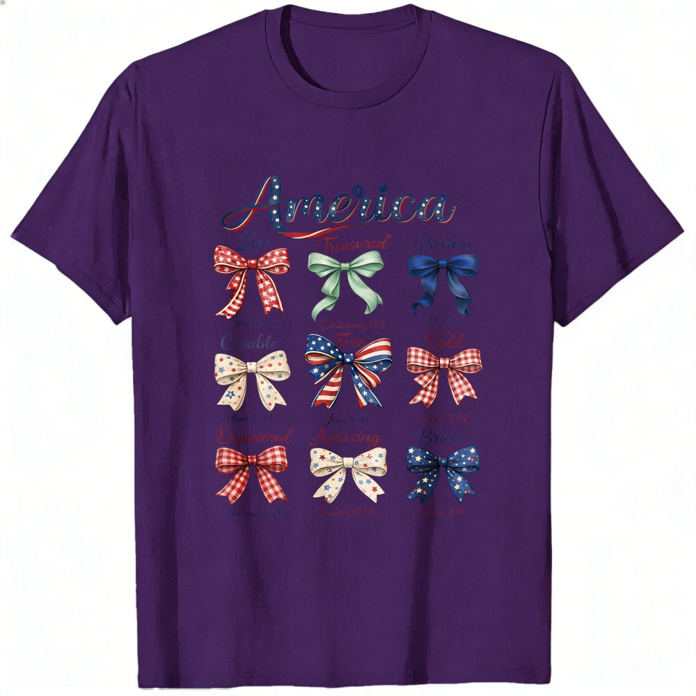 Patriotic American Independence Day 250 Years Of Freedom Classic T-Shirt