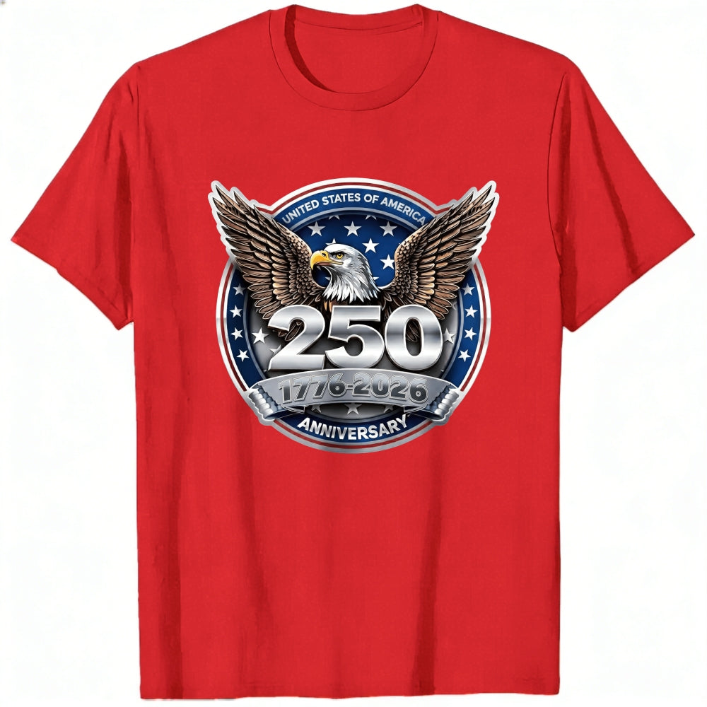 Patriotic Eagle Design Classic T-Shirt United States Of America 250 Anniversary 1776 2026