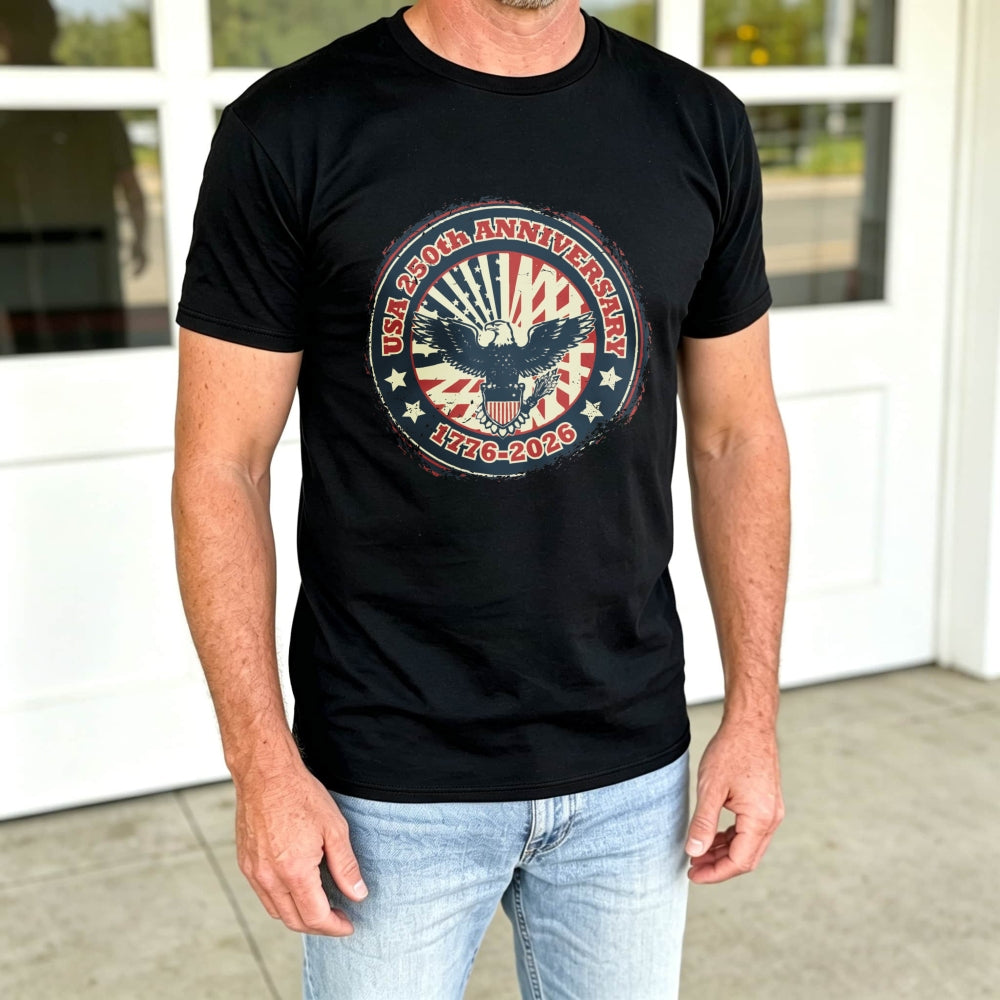 American Eagle Patriotic Design Classic T-Shirt 250th Anniversary 1776 2026