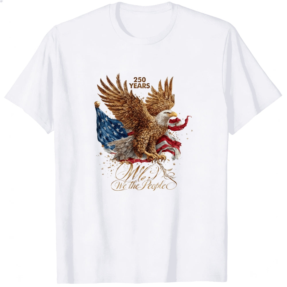 Patriotic Eagle American Flag Classic T-Shirt We The People 250 Years