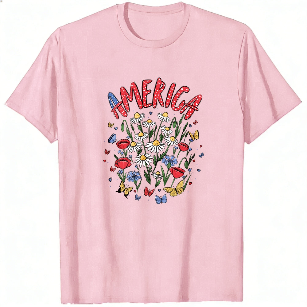 Floral Americana Classic T-Shirt