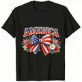 Patriotic American Flag 250 Years Of Freedom 1776 2026 Classic T-Shirt