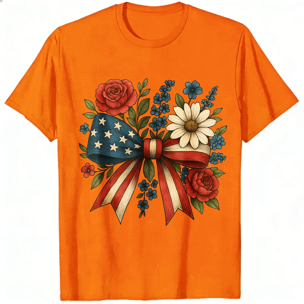 Patriotic American Flag Wings 250 Years Of Freedom 1776 2026 Classic T-Shirt