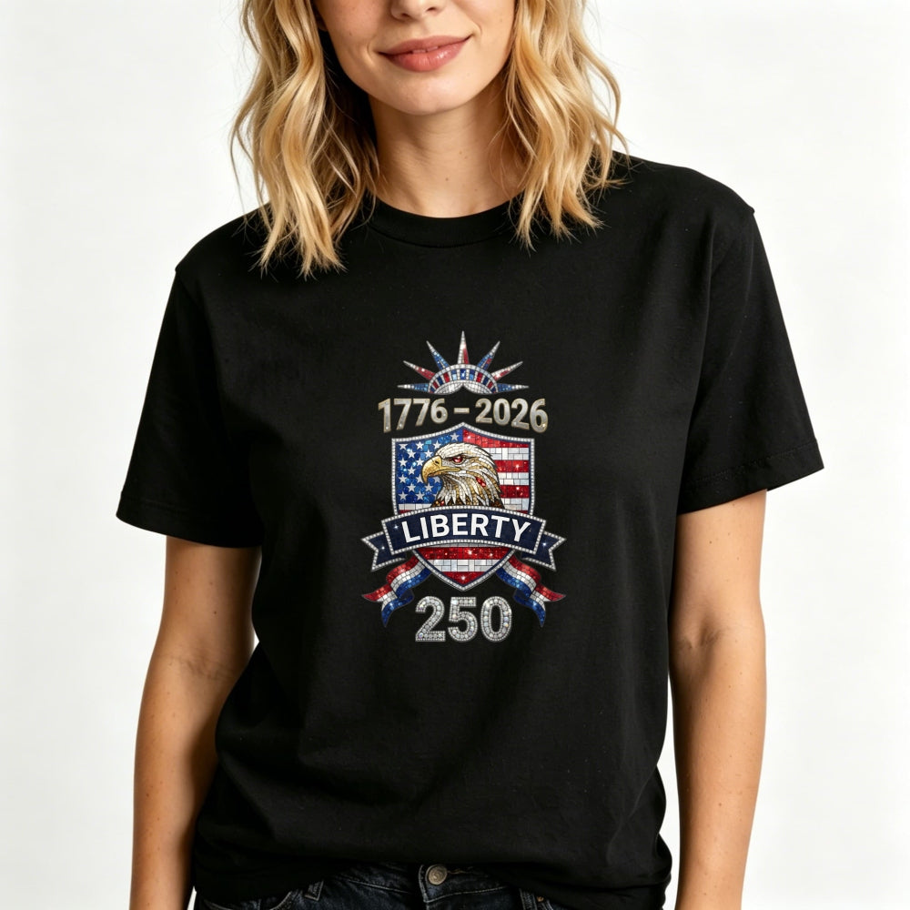 Patriotic American Eagle Liberty 1776 2026 250th Anniversary Classic T-Shirt