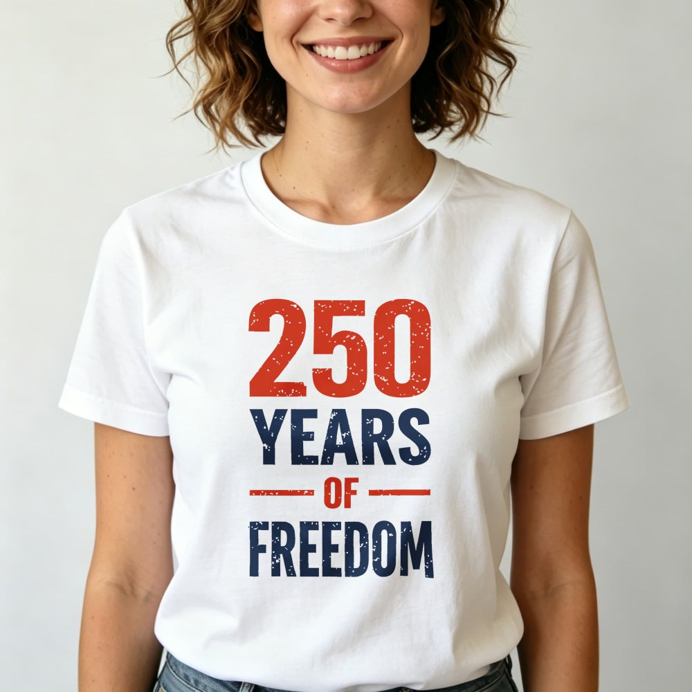 Patriotic Design Classic T-Shirt 250 Years Of Freedom