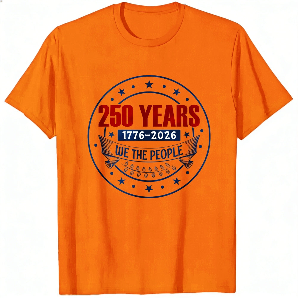 Patriotic American Independence Day 250 Years Classic T-Shirt
