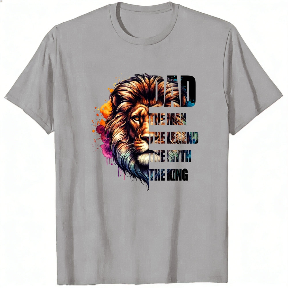 Lion Dad The Man The Legend The Myth The King Classic T-Shirt