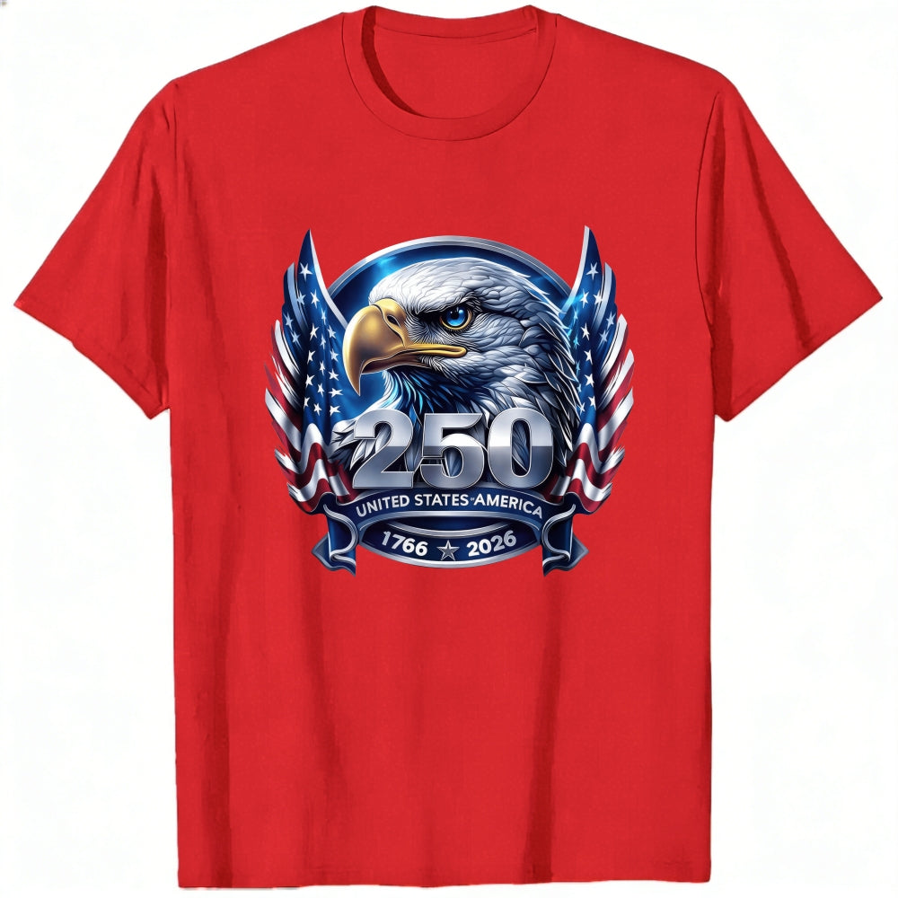 Patriotic Eagle American Flag 250th Anniversary Classic T-Shirt