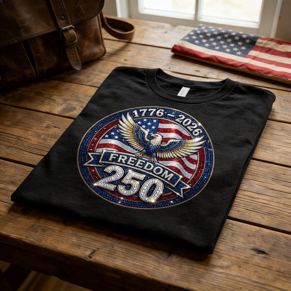 Patriotic American Eagle Freedom 250 Classic T-Shirt
