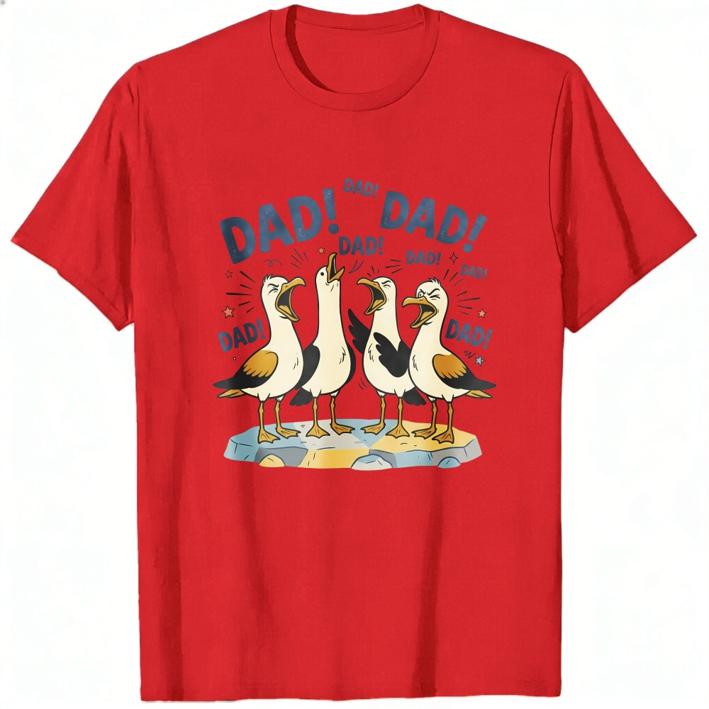 Cartoon Ducks Dad Classic T-Shirt
