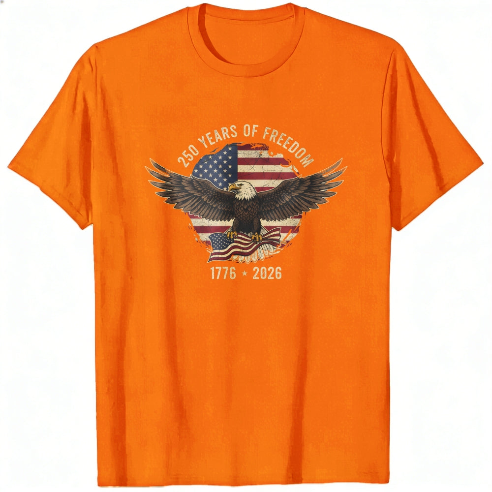 American Eagle Flag 250 Years Of Freedom Classic T-Shirt