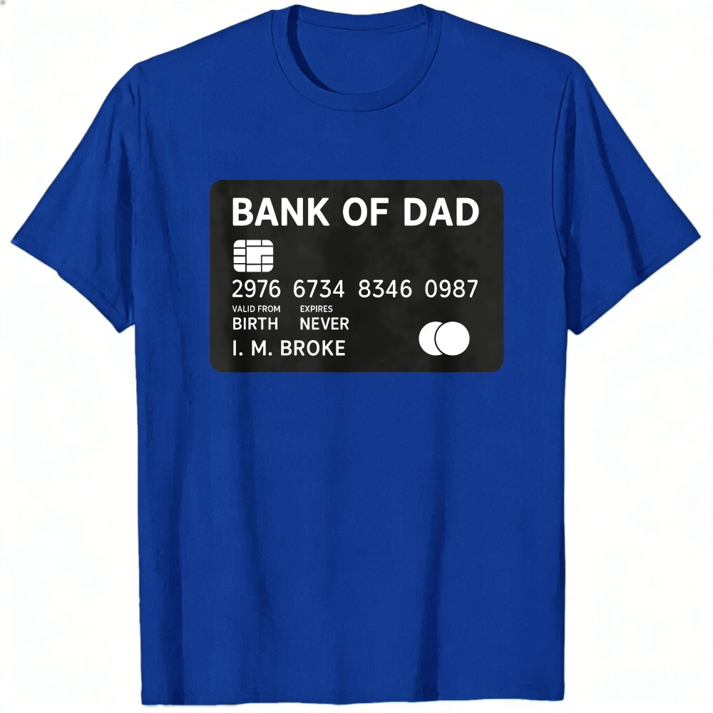 Funny Dad Credit Card Design Classic T-Shirt