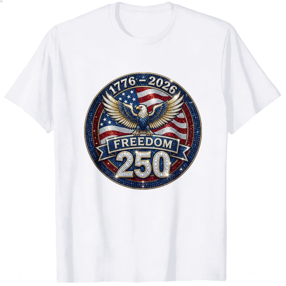 Patriotic American Eagle Freedom 250 Classic T-Shirt
