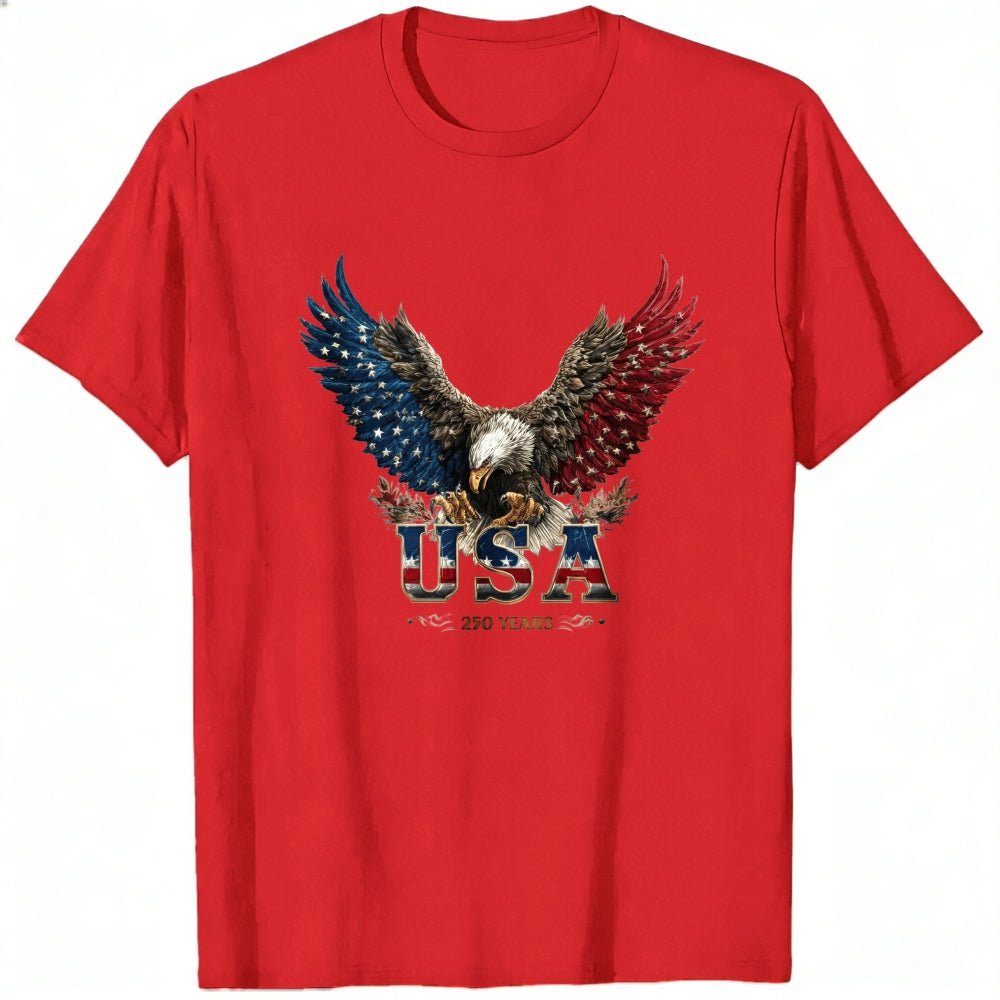 Patriotic Eagle Usa Flag Classic T-Shirt