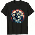 American Flag Statue Of Liberty Classic T-Shirt