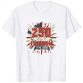 Patriotic American Flag Wings 250 Freedom 1776 2026 Classic T-Shirt