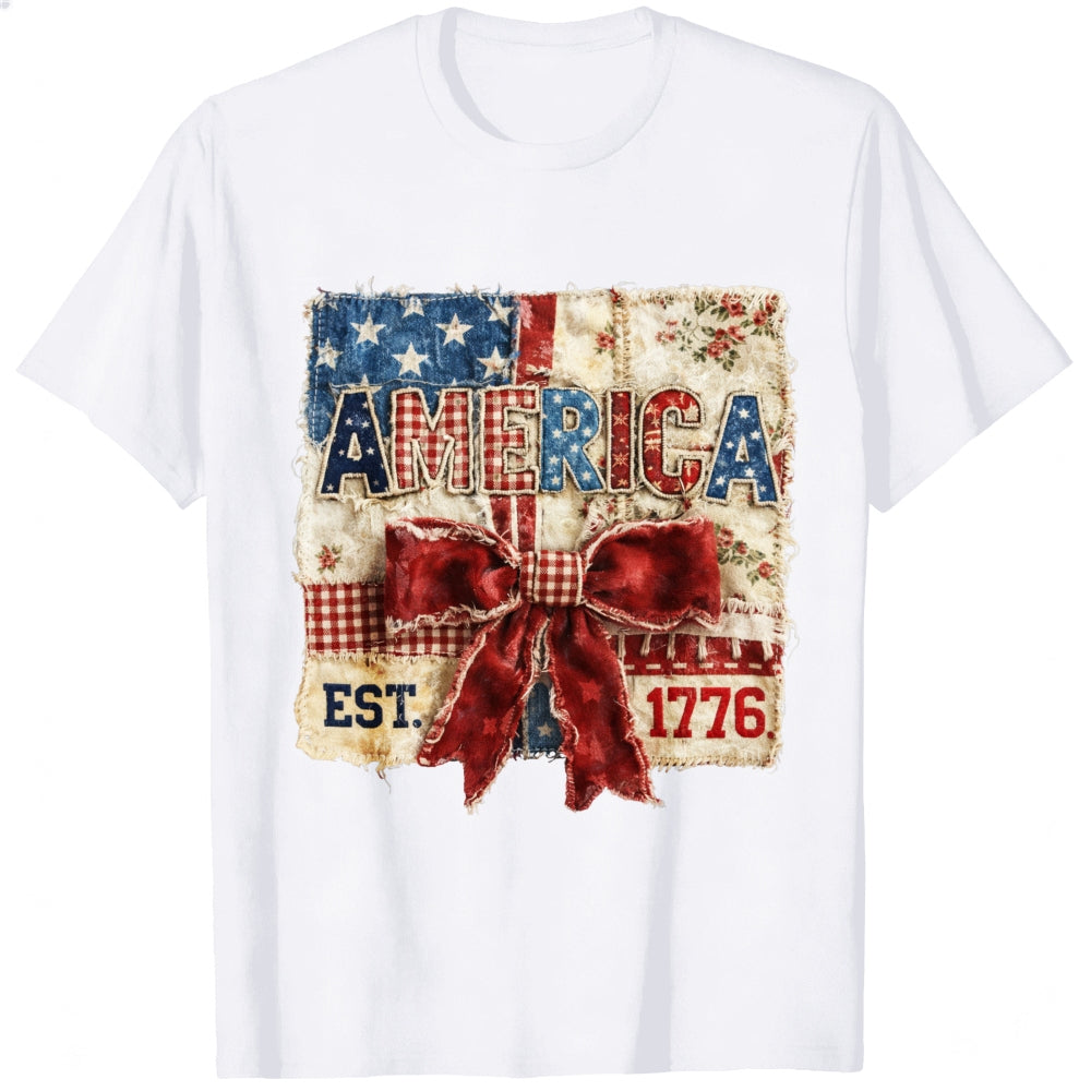 Patriotic American Flag Design Classic T-Shirt 250 Years Of Freedom 1776 2026