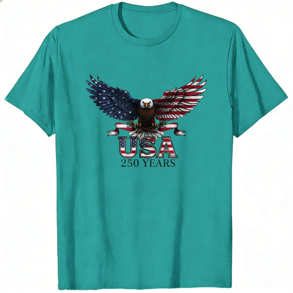 Patriotic Eagle Usa Flag Classic T-Shirt