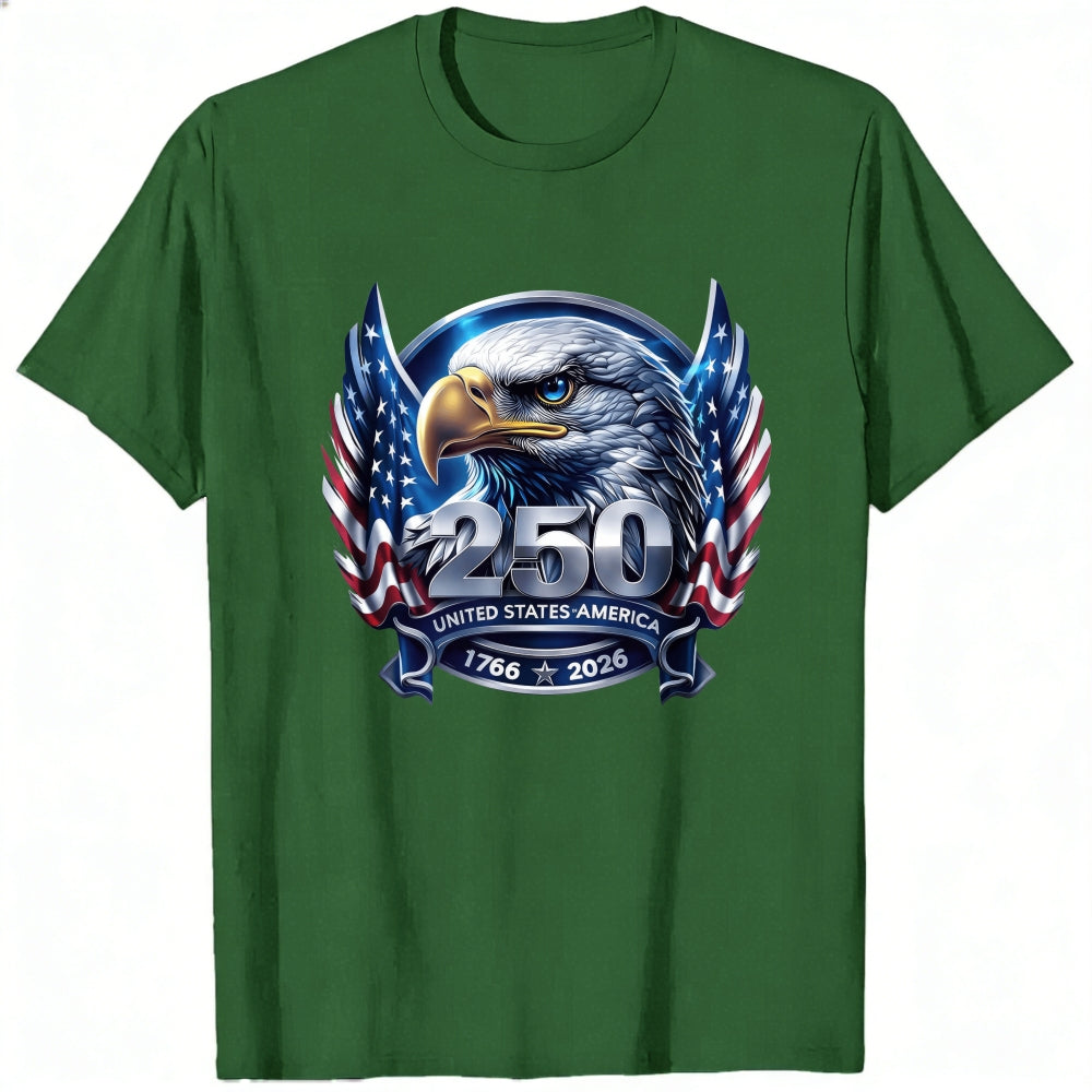 Patriotic Eagle American Flag 250th Anniversary Classic T-Shirt