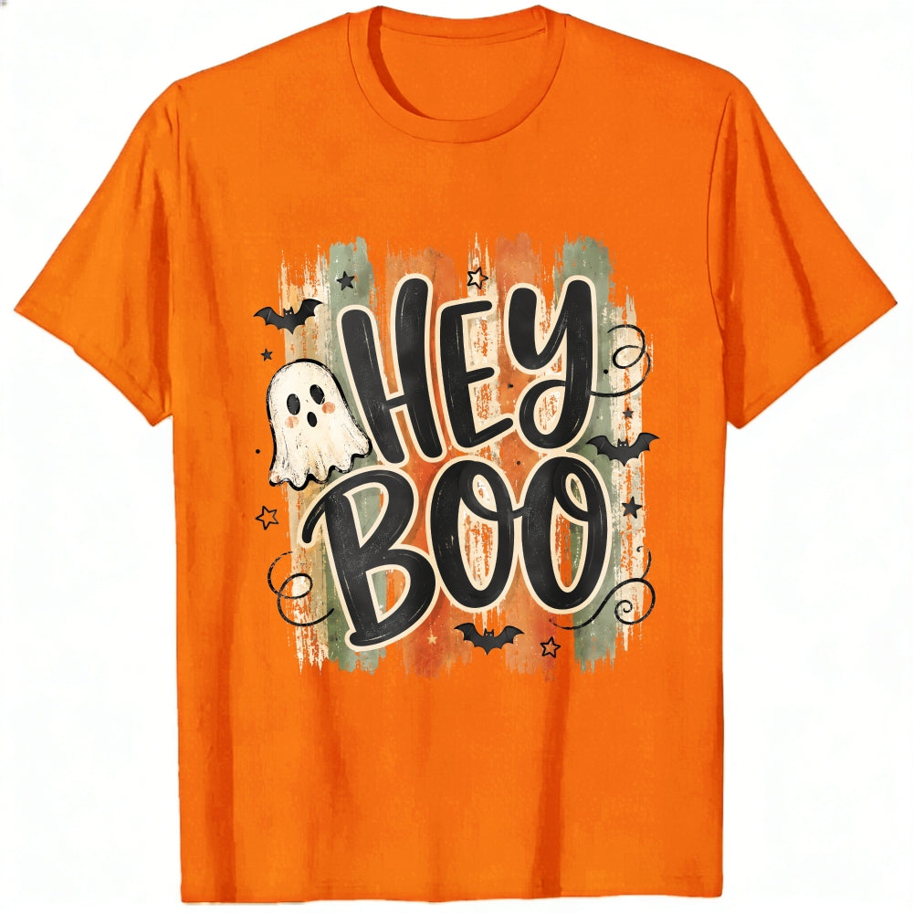Halloween Funny Hey Boo Ghost Classic T-Shirt