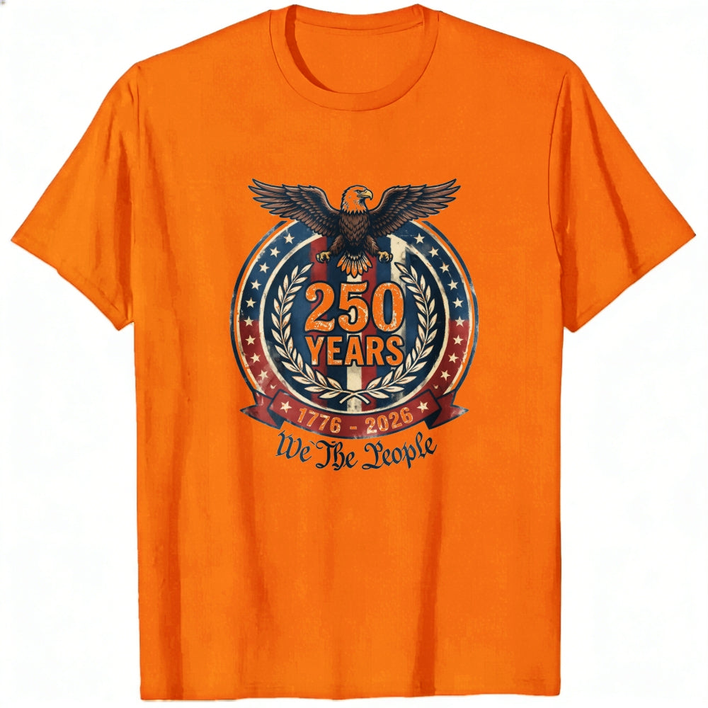 Patriotic Eagle Emblem Classic T-Shirt 250 Years America Independence Day Celebration