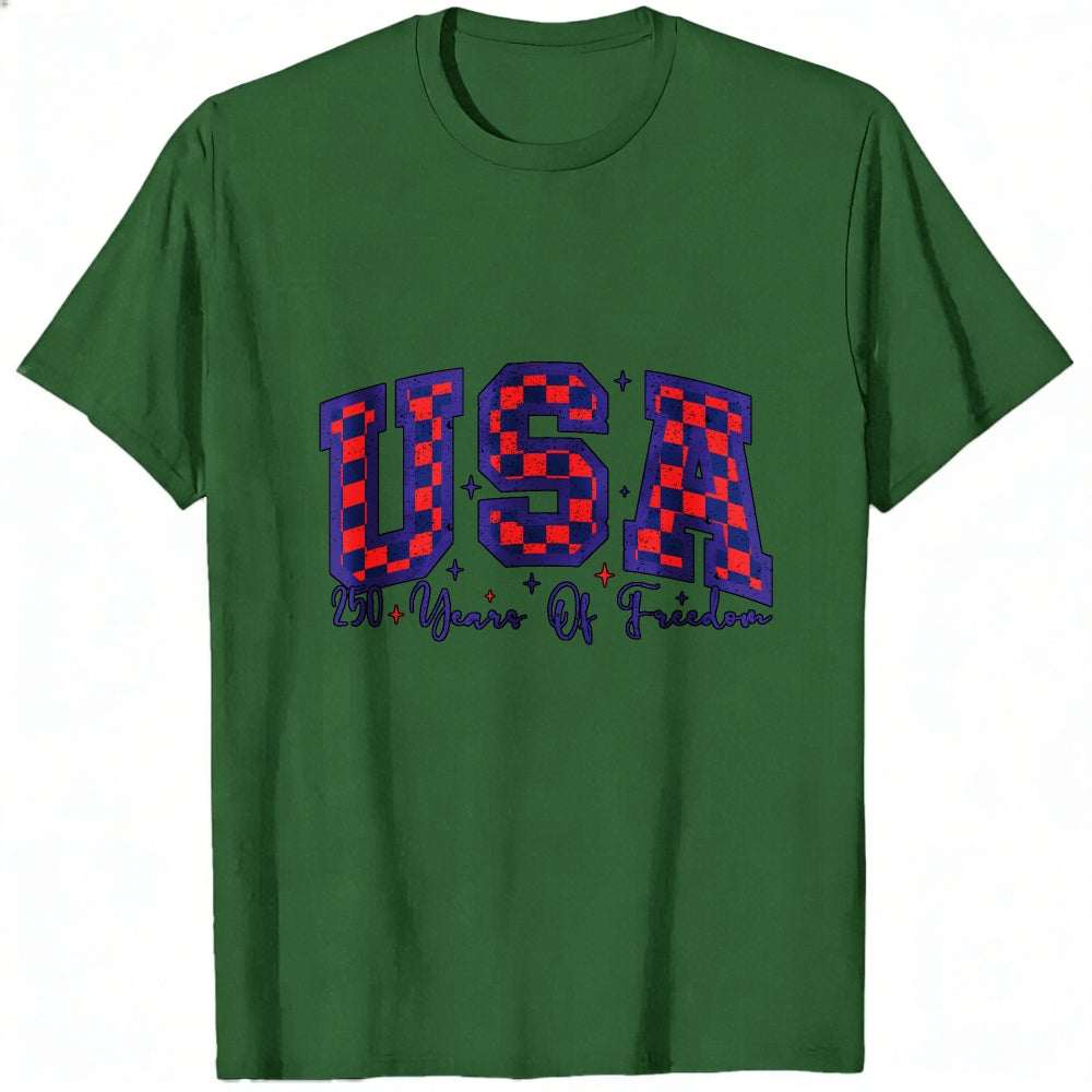 Patriotic Usa 250 Years Of Freedom Classic T-Shirt