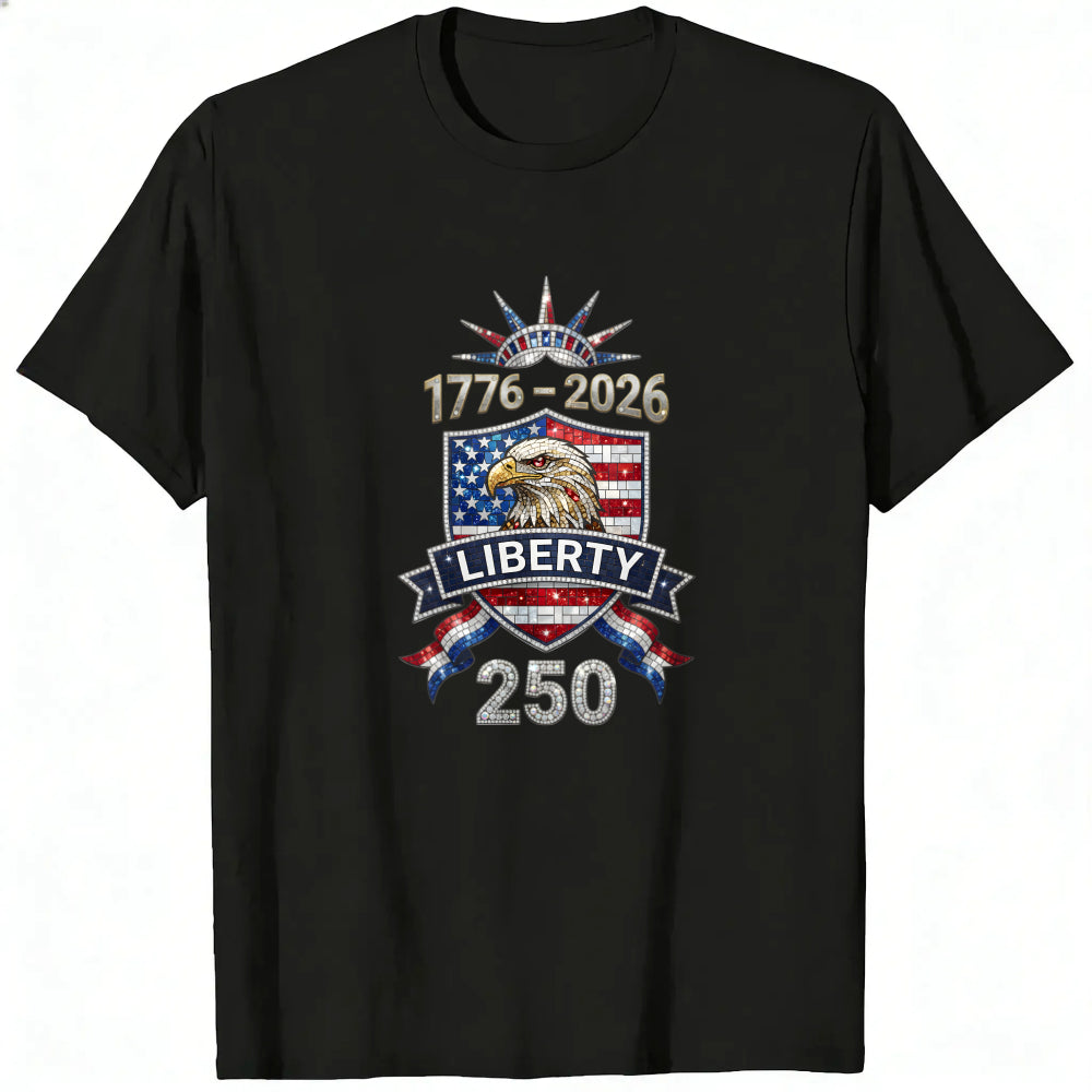 Patriotic American Eagle Liberty 1776 2026 250th Anniversary Classic T-Shirt