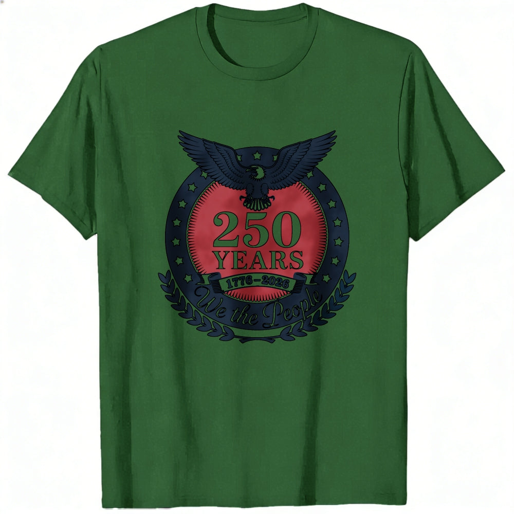 Patriotic American Eagle Design Classic T-Shirt 250 Years We The People 1776 2026
