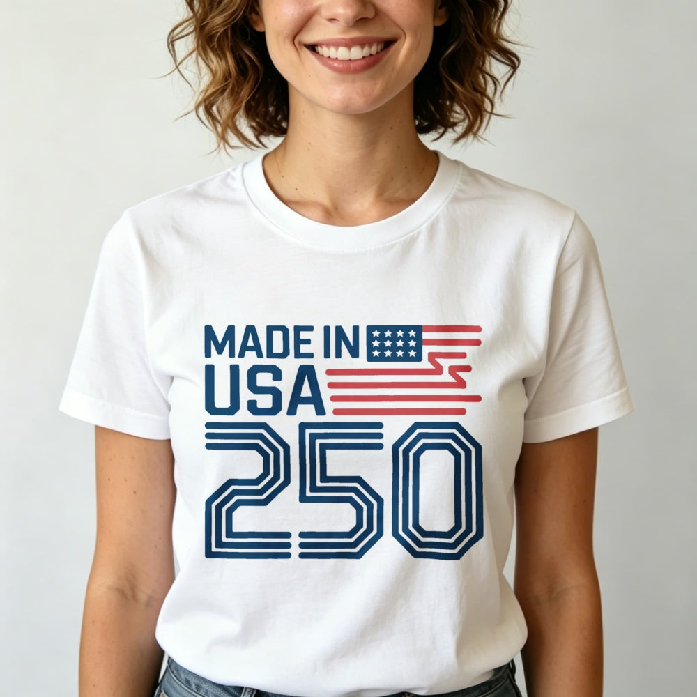 Patriotic Made In Usa 250 Classic T-Shirt