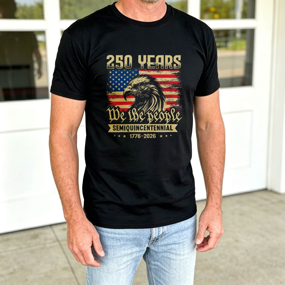 American Eagle Flag 250 Years We The People Semiquincentennial Classic T-Shirt