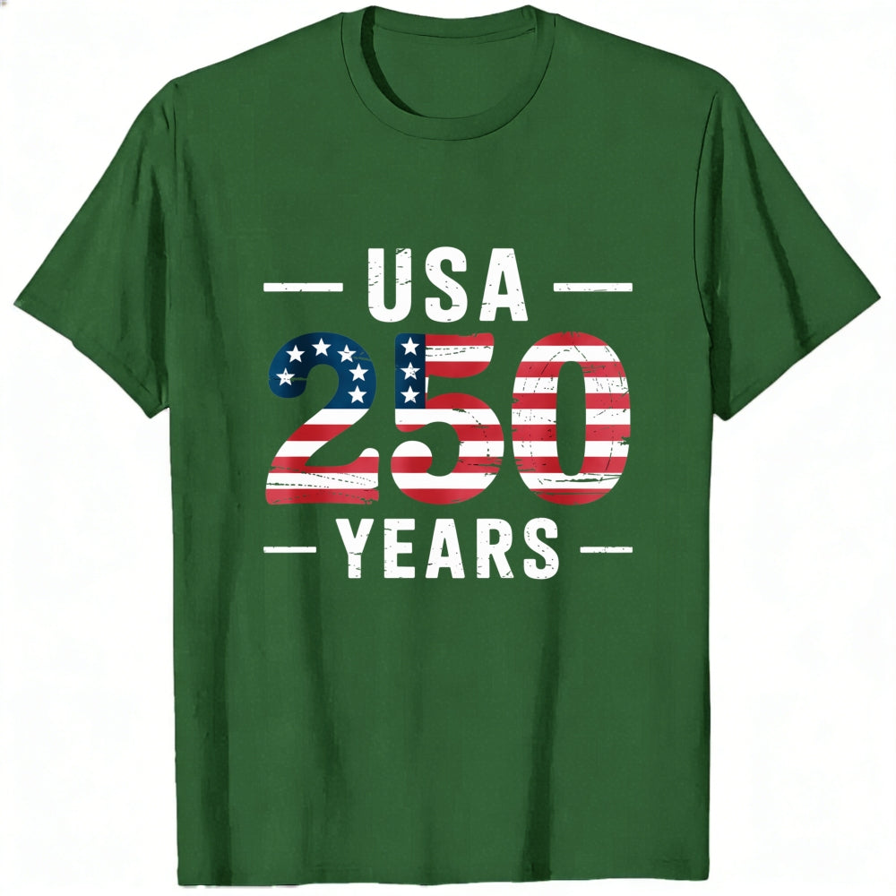 Patriotic Usa 250 Years Classic T-Shirt
