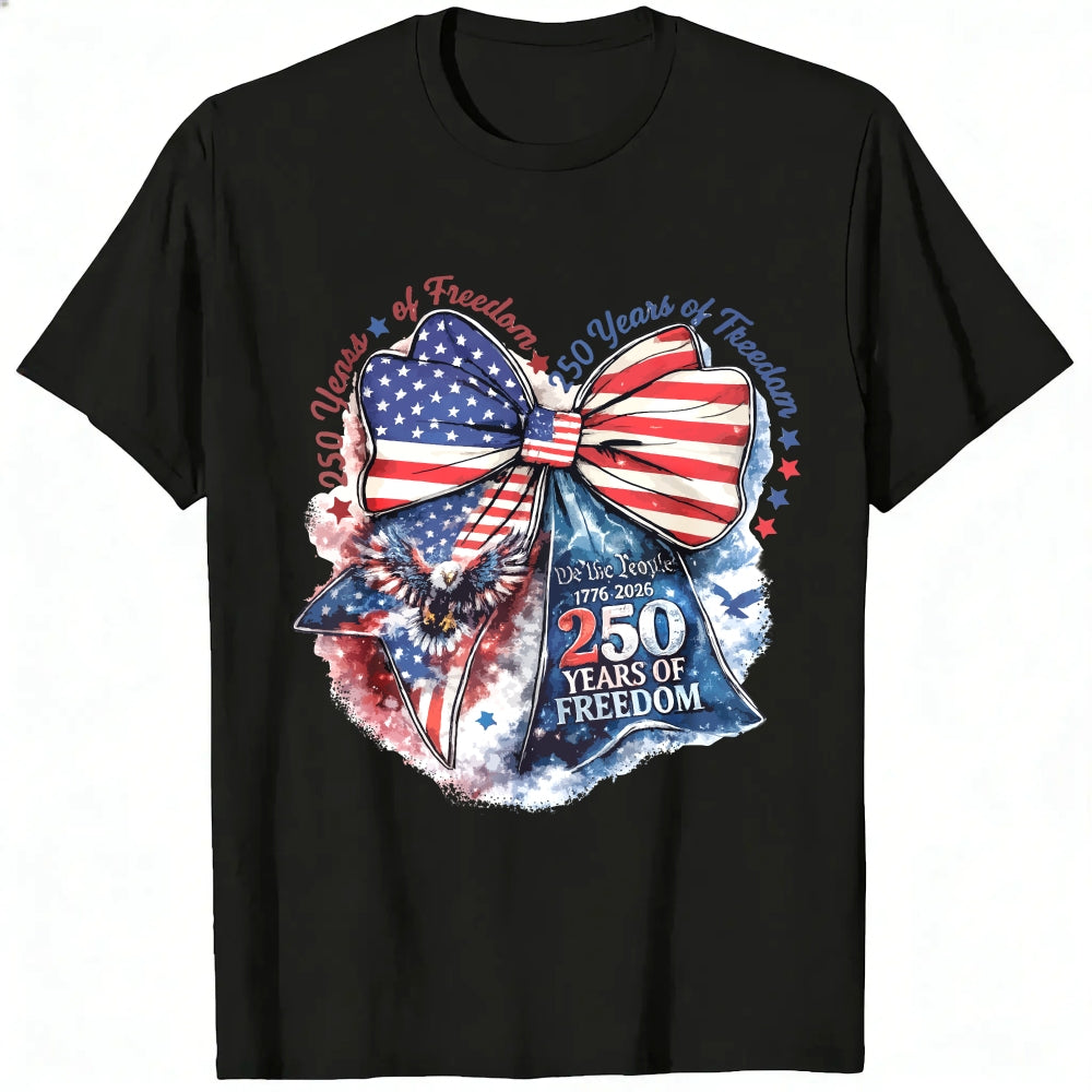 Patriotic American Flag Eagle Design Classic T-Shirt 250 Years United Since 1776