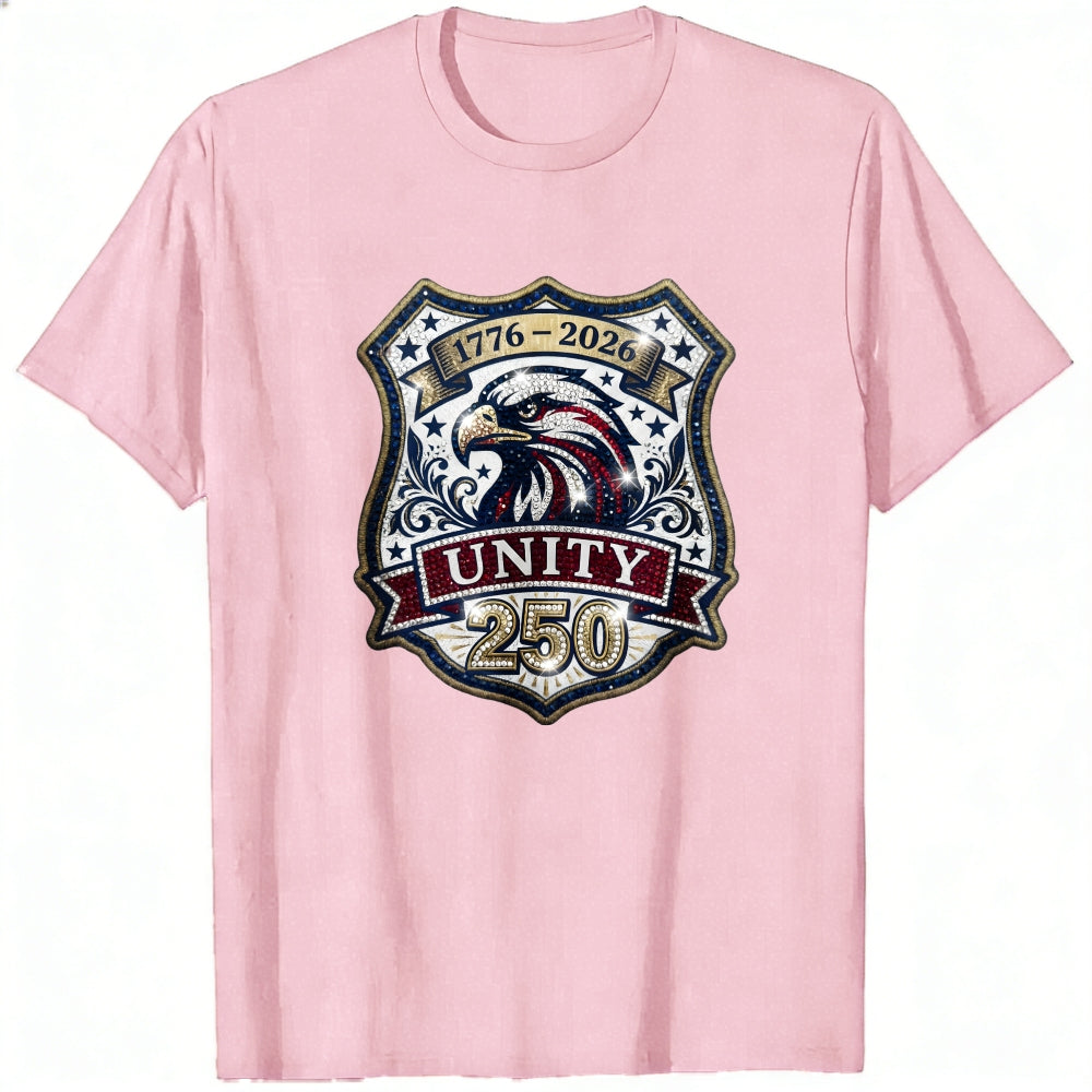 Patriotic Eagle Shield Design Classic T-Shirt Unity 250 Anniversary 1776 2026