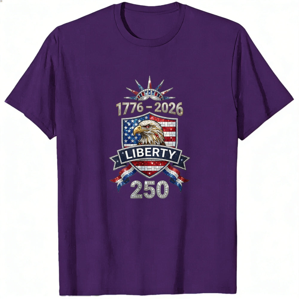 Patriotic American Eagle Liberty 1776 2026 250th Anniversary Classic T-Shirt