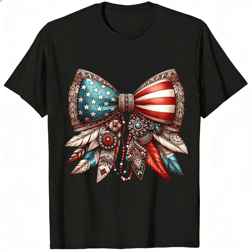 Patriotic American Flag Design Classic T-Shirt Made In Usa 250