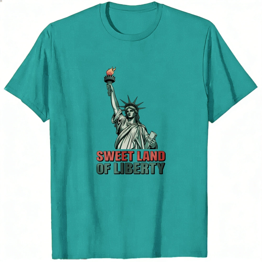 American Iconic Design Classic T-Shirt Sweet Land Of Liberty