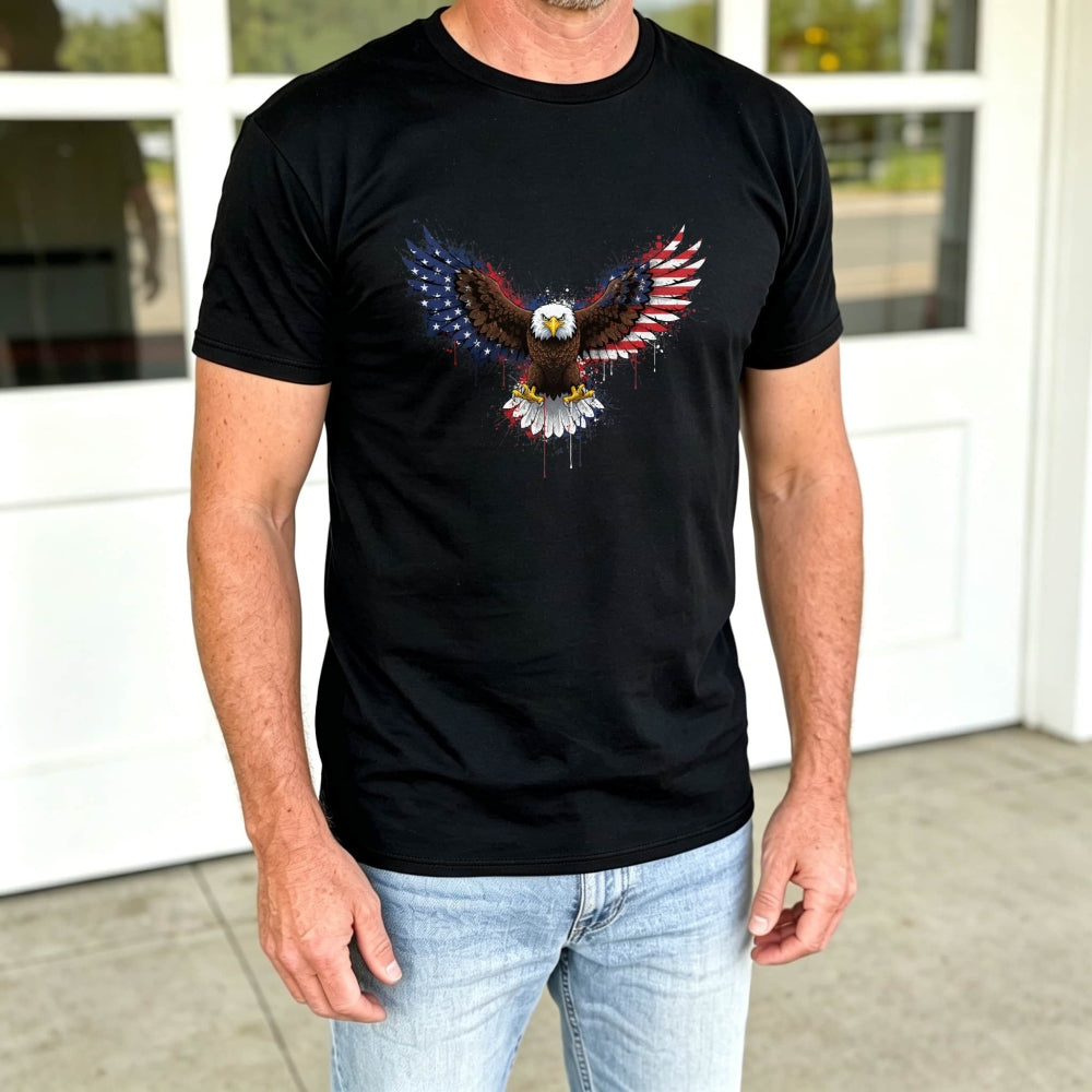 American Eagle Flag Design Classic T-Shirt