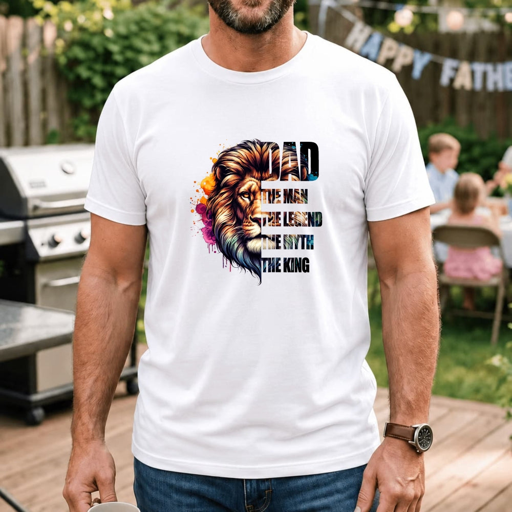 Lion Dad The Man The Legend The Myth The King Classic T-Shirt