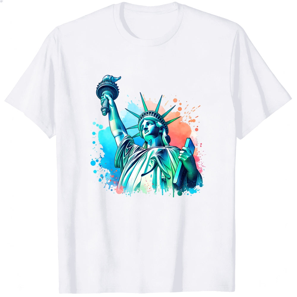 Artistic Statue Of Liberty Design Classic T-Shirt