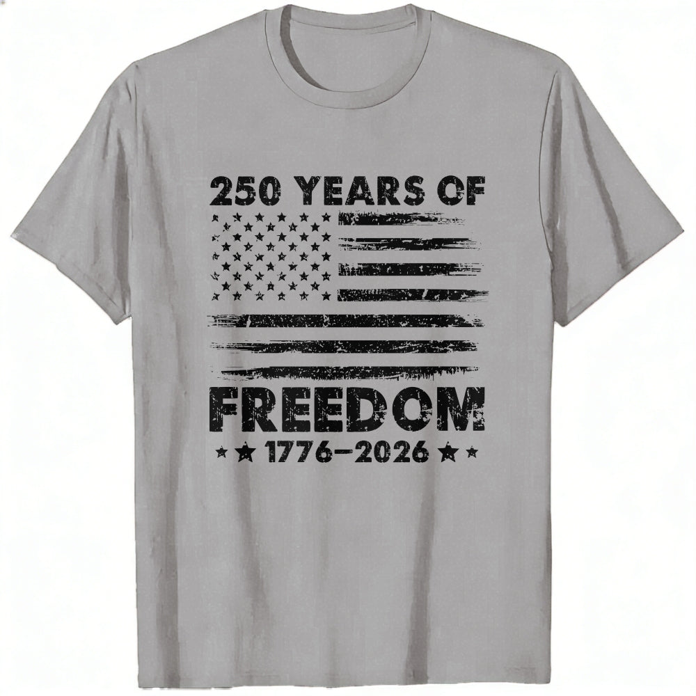 American Flag Design Classic T-Shirt 250 Years Of Freedom 1776 2026