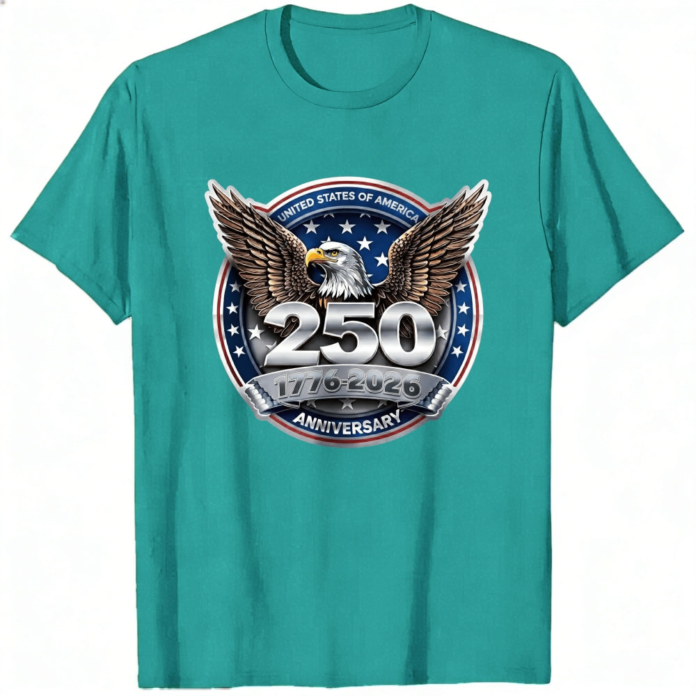 Patriotic Eagle Design Classic T-Shirt United States Of America 250 Anniversary 1776 2026