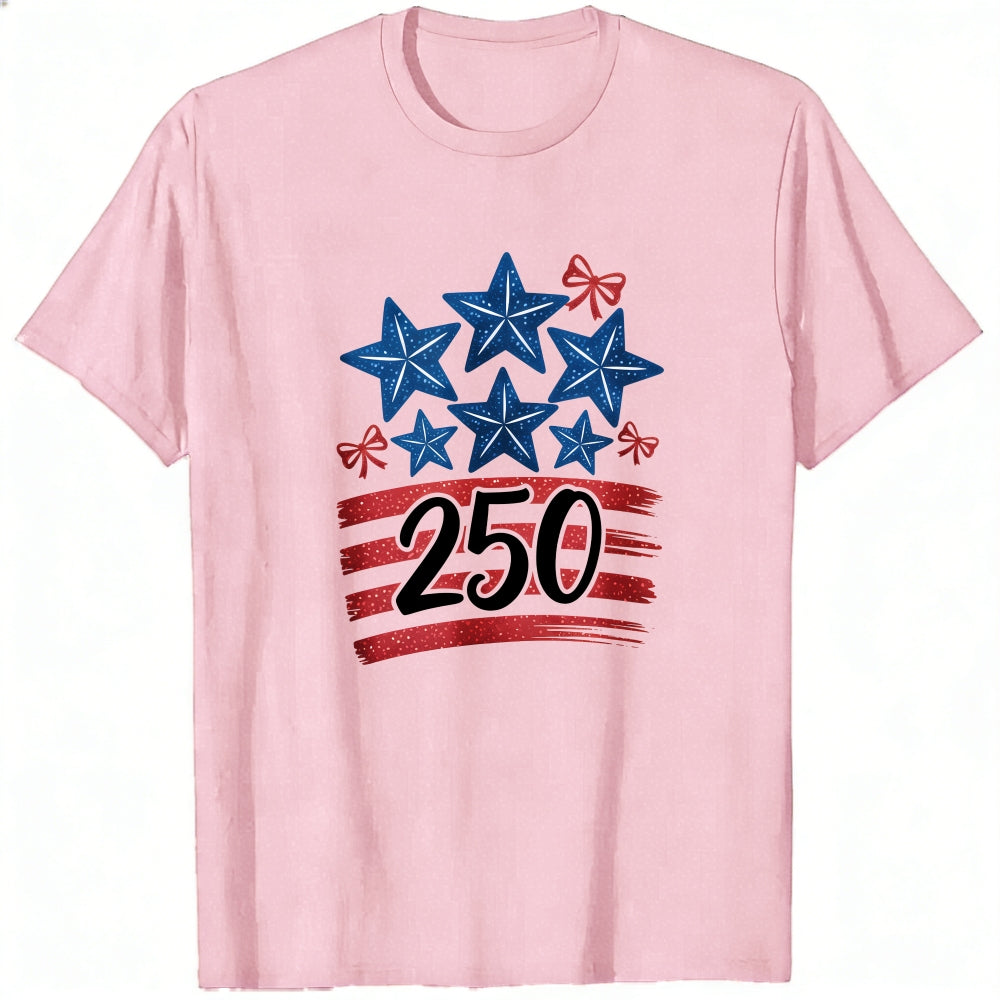 Patriotic Stars And Stripes 250 Classic T-Shirt