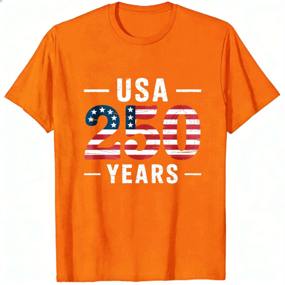 Patriotic Usa 250 Years Classic T-Shirt