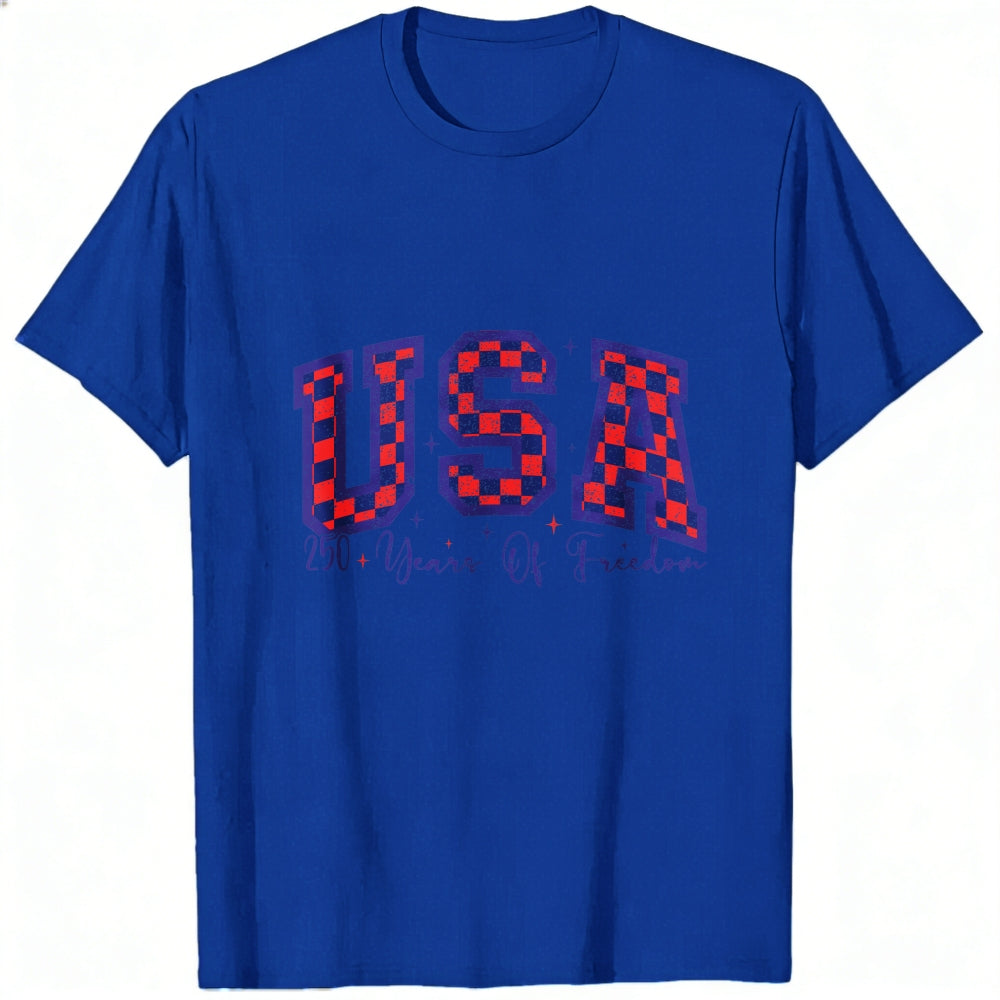 Patriotic Usa 250 Years Of Freedom Classic T-Shirt