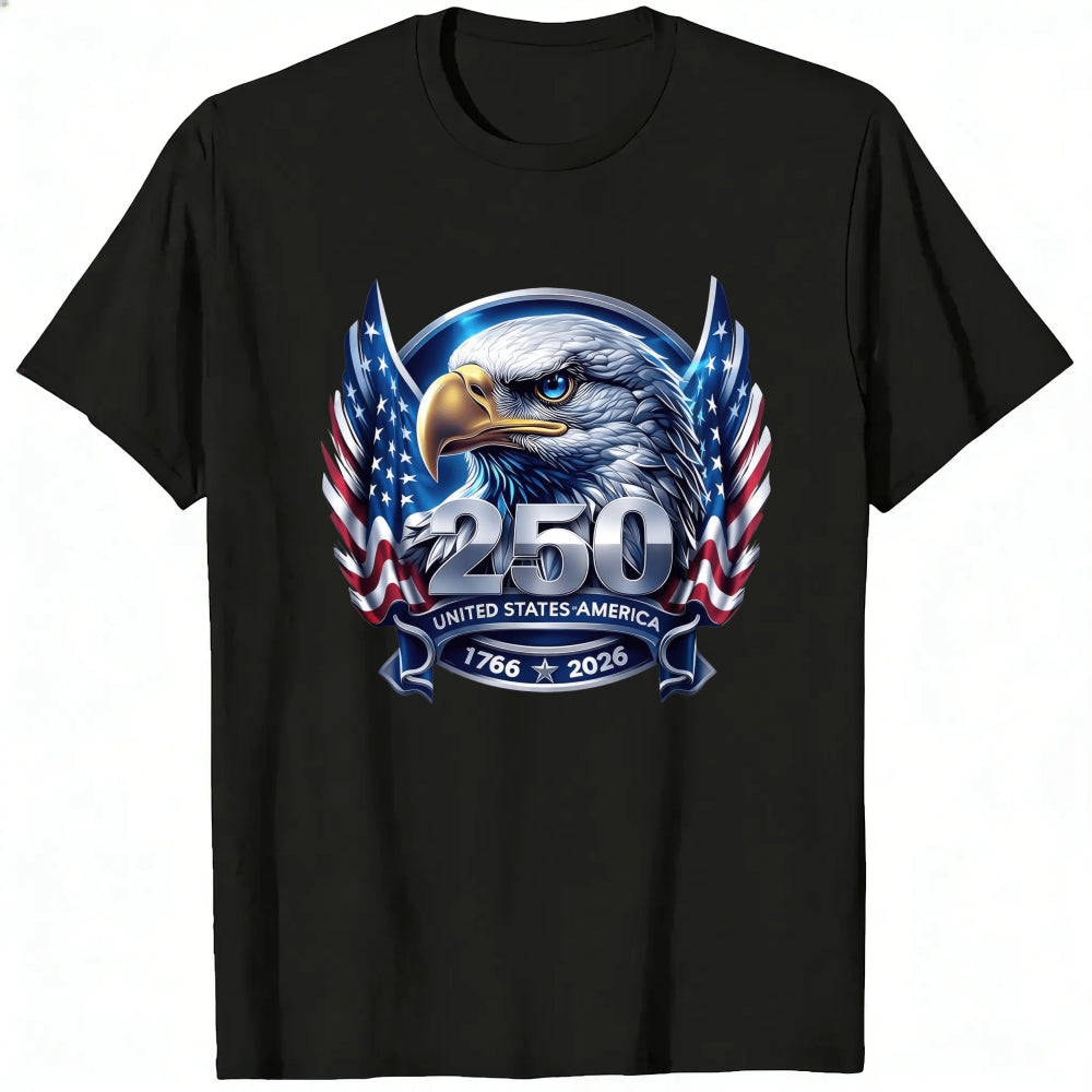 Patriotic Eagle American Flag 250th Anniversary Classic T-Shirt