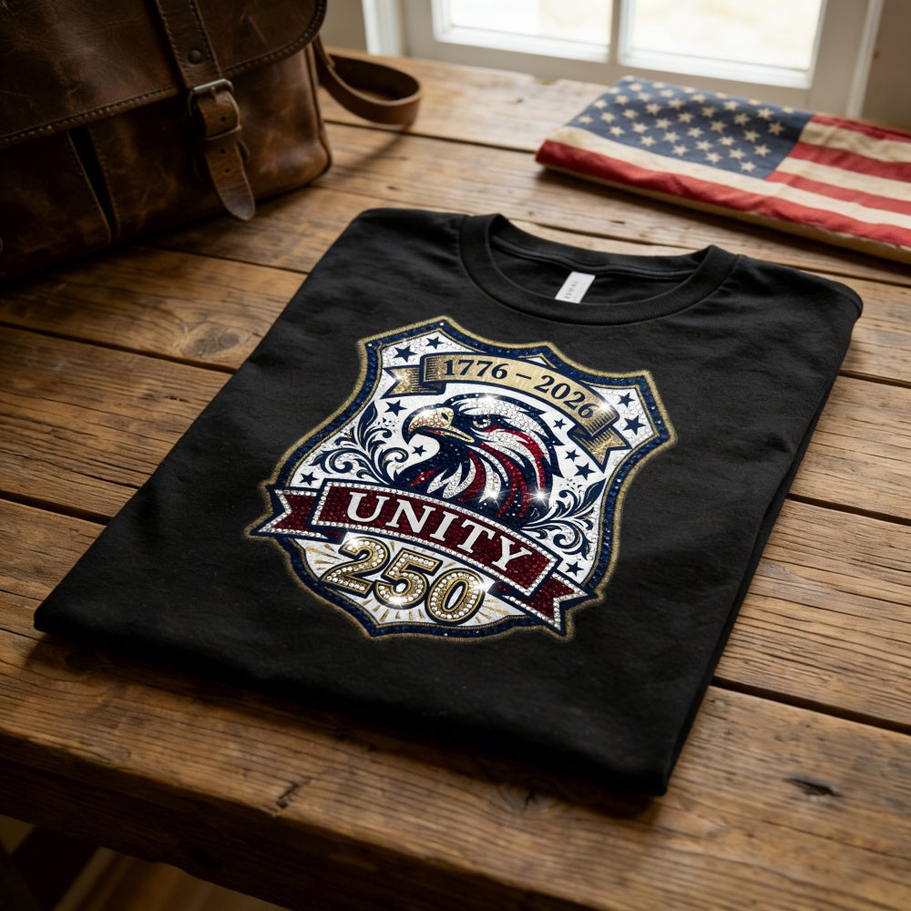 Patriotic Eagle Shield Design Classic T-Shirt Unity 250 Anniversary 1776 2026