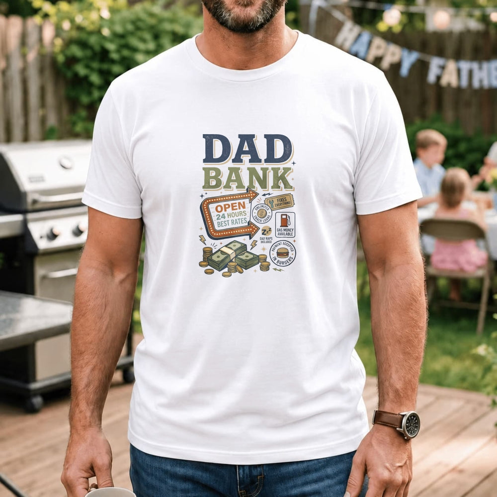 Dad Bank Money Theme Classic T-Shirt