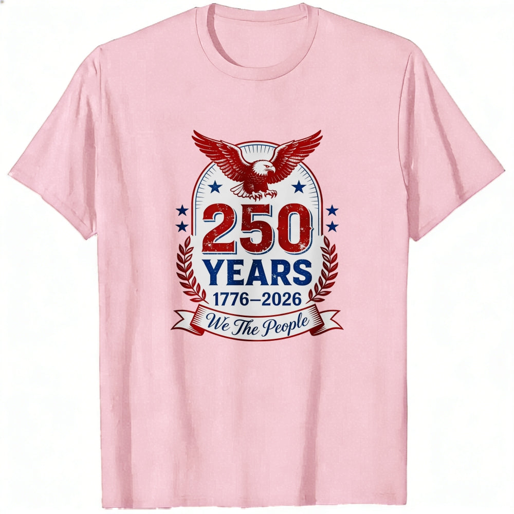 Patriotic American Eagle 250 Years 1776 2026 We The People Classic T-Shirt