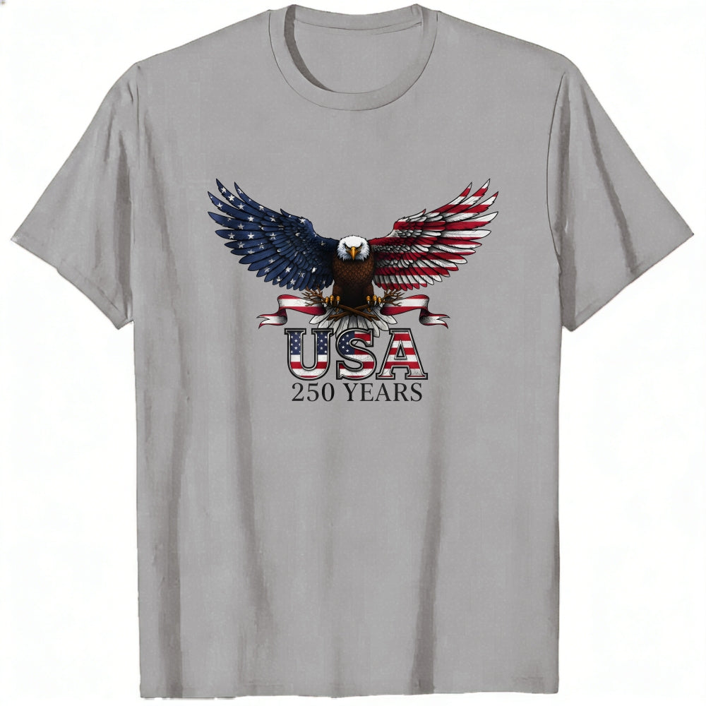 Patriotic Eagle Usa Flag Classic T-Shirt